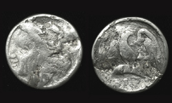 Olbia, Scythia, AR Stater, Demeter with Sea Eagle reverse, Extremely Rare!